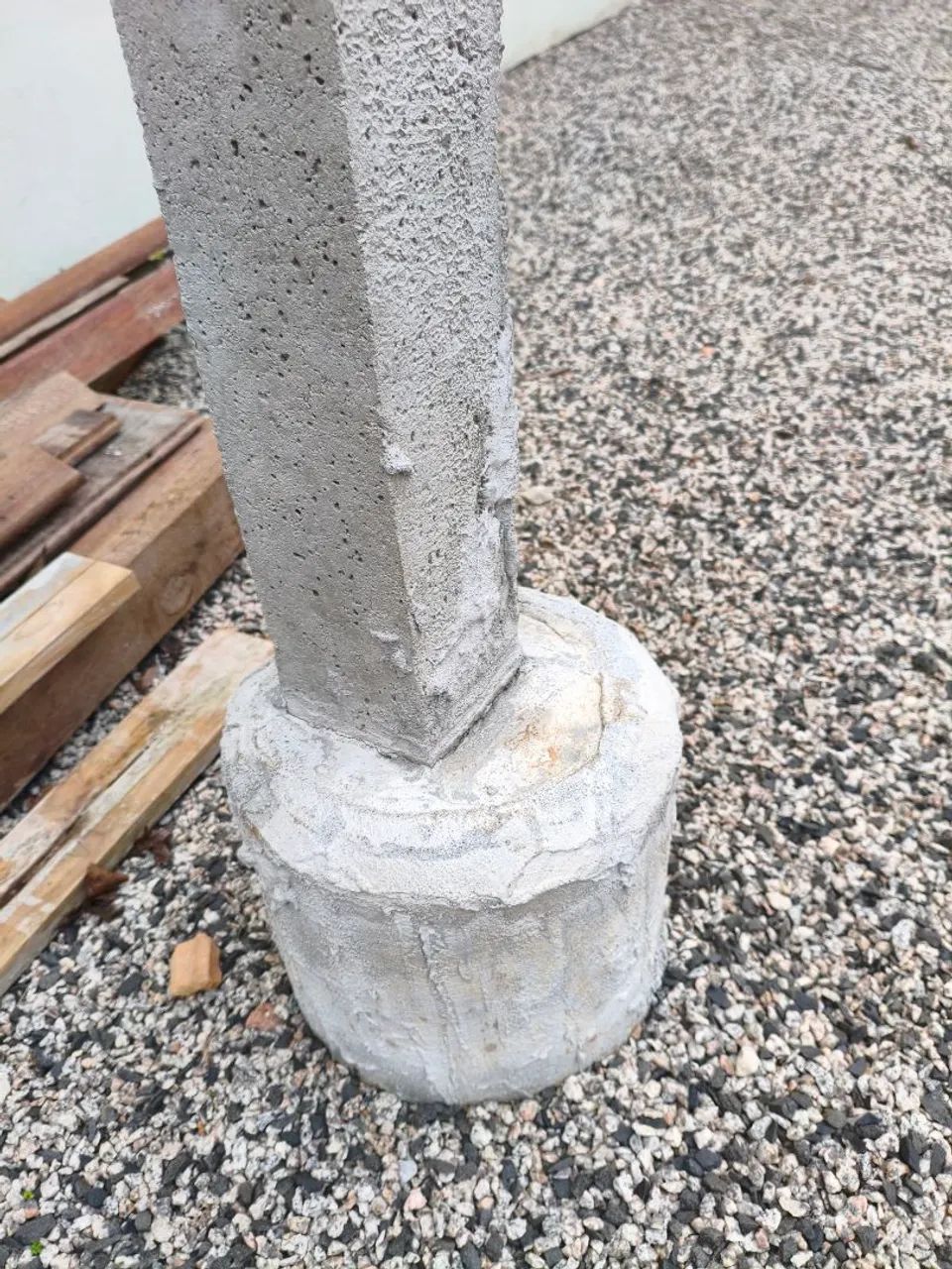 Palanque de concreto para varal - Foto 3