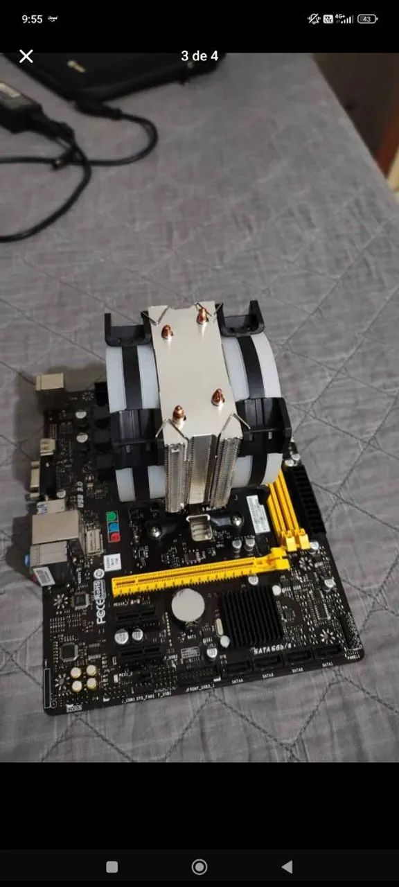 Vendo Placa mãe - Foto 2
