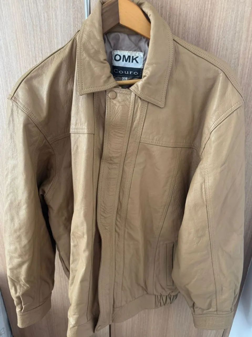 Jaqueta de couro  OMK - Foto 4