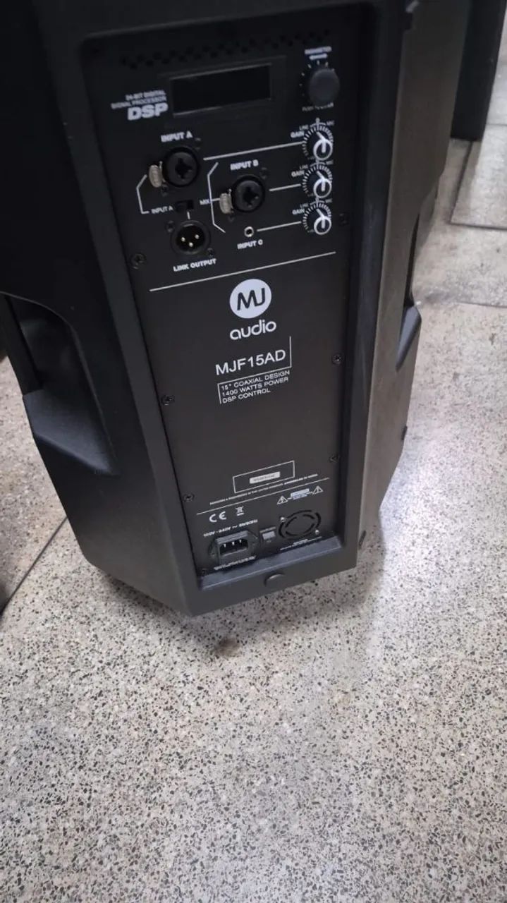 Caixa ativa MJ 1.400W - Foto 2