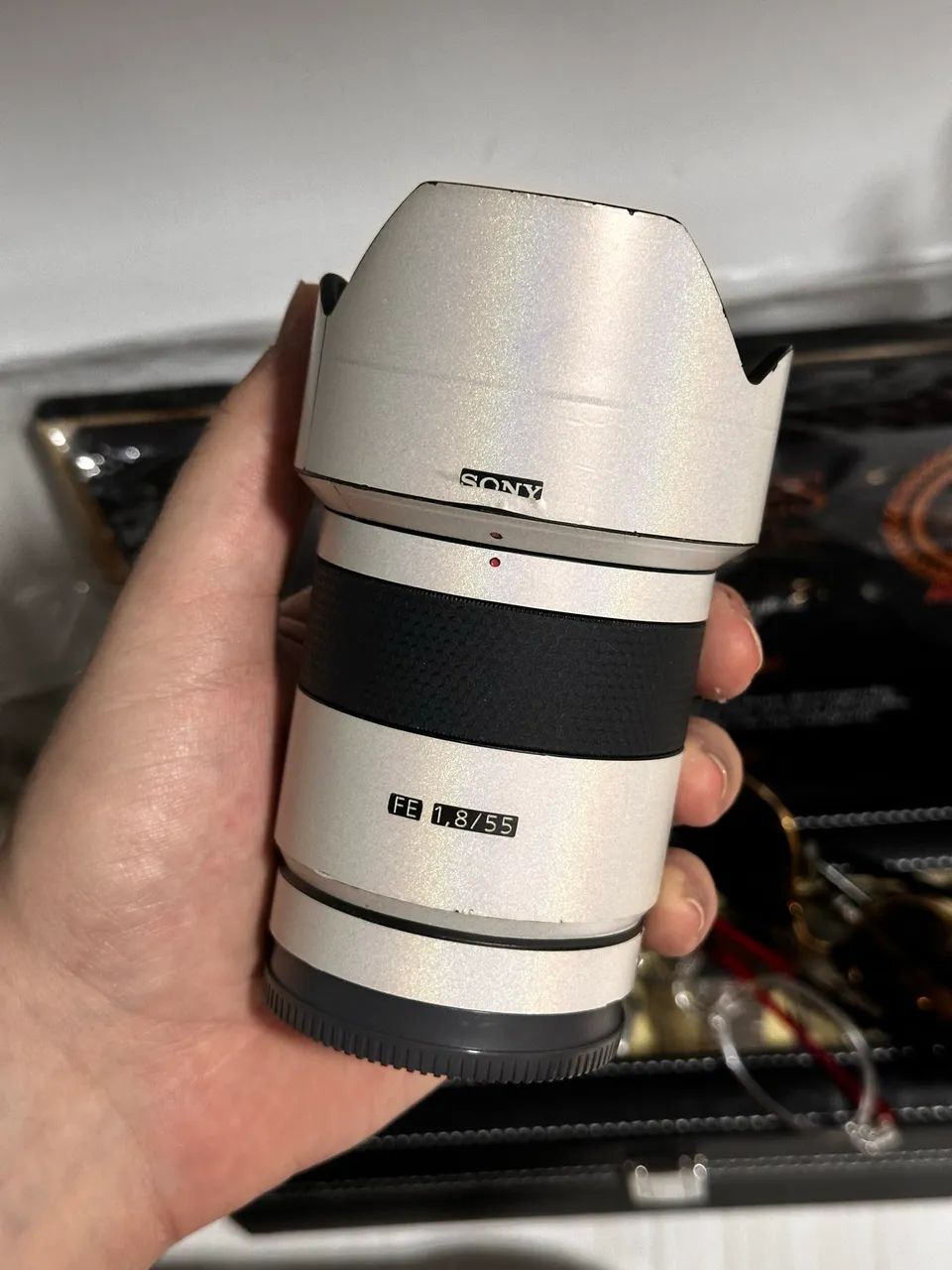 Lente Sony 55mm 1.8 zeiss