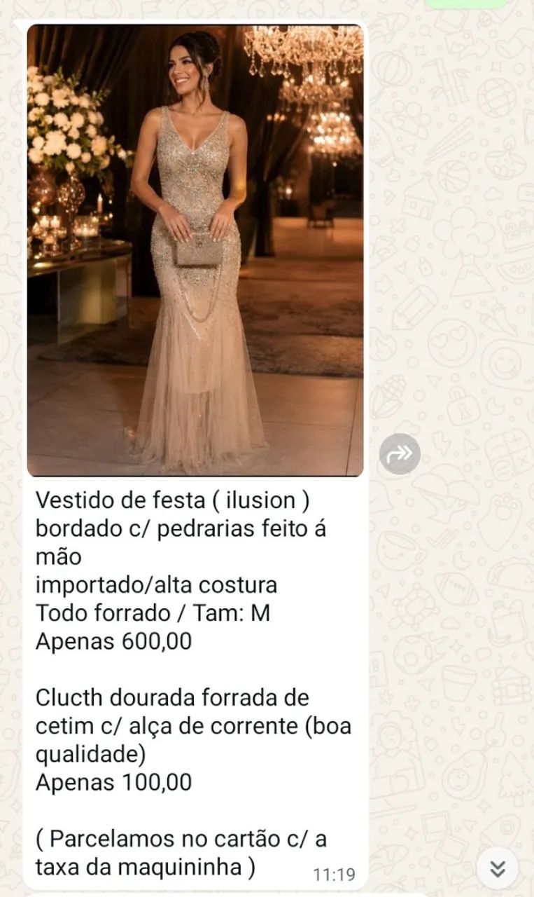 Vestido de festa 