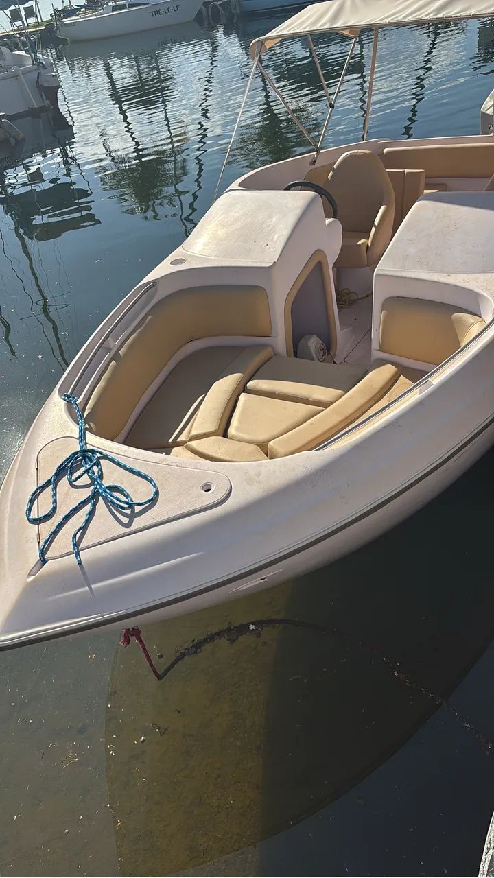 Lancha 20 pés Optimax 150hp - Foto 3