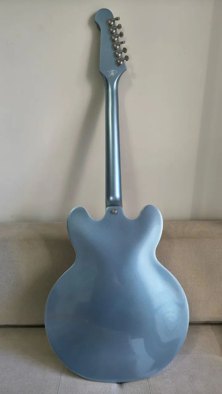 Epiphone DG-335 Dave Grohl Pelham Blue - Foto 5