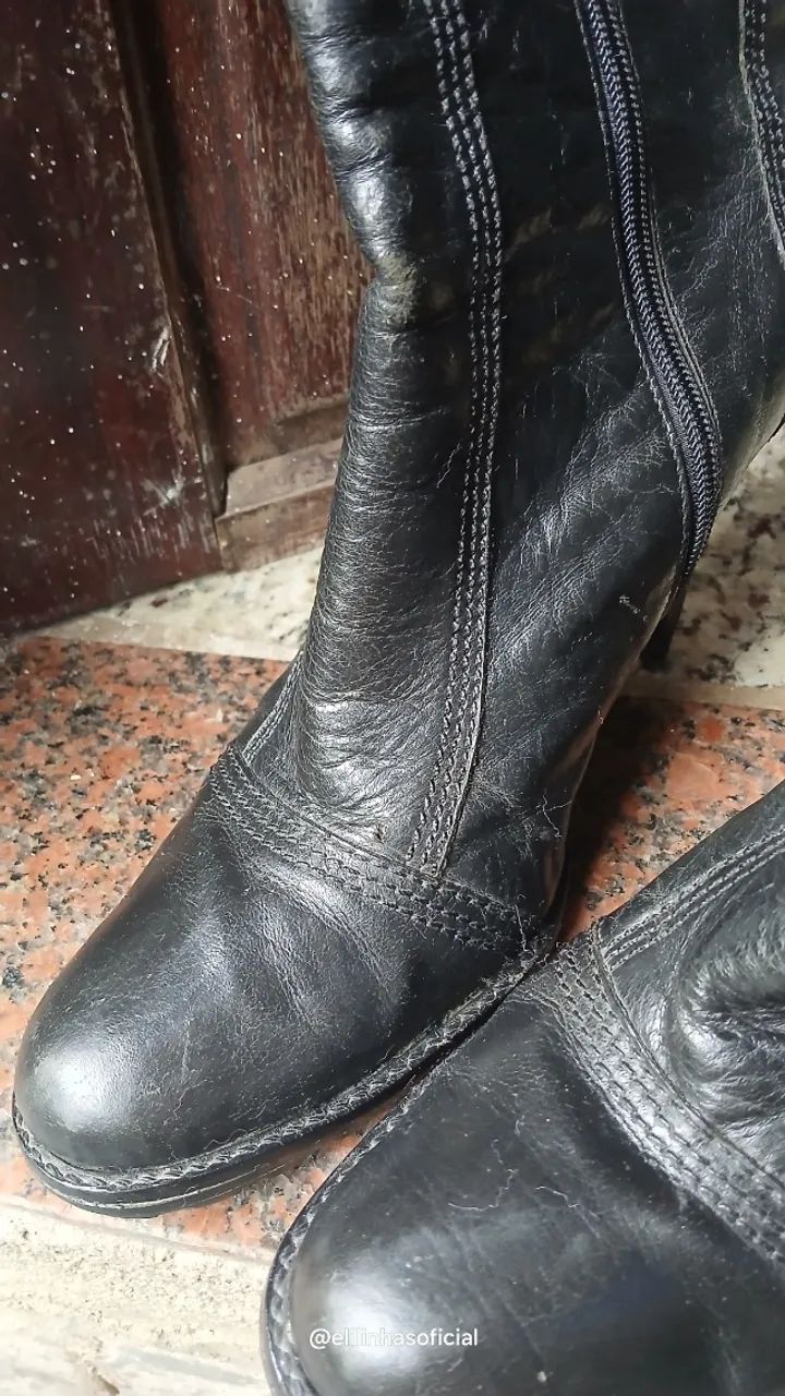 Bota de couro legitímo - Foto 2