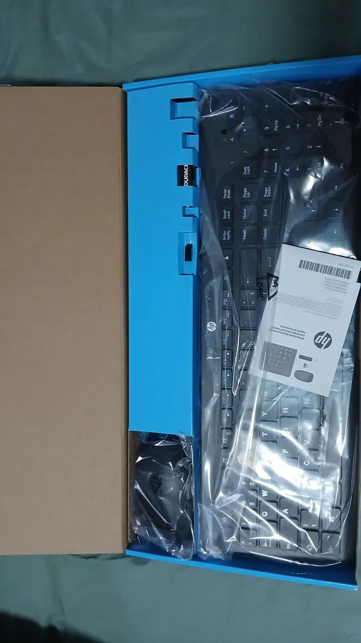 Teclado e mouse sem fio hp - Foto 4