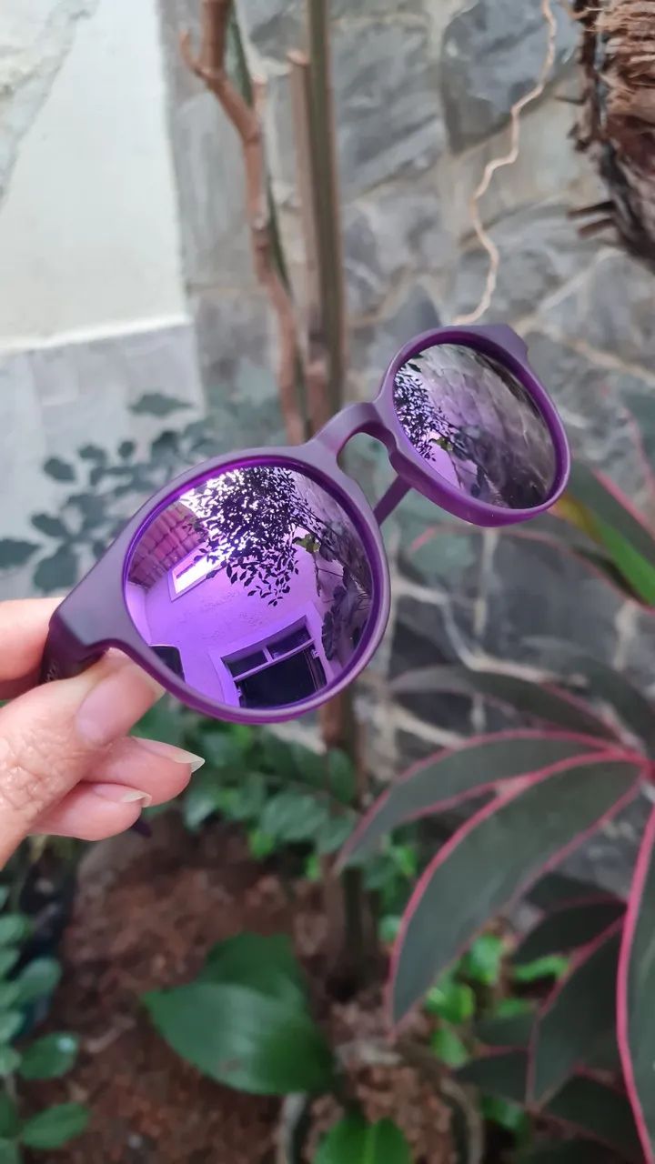 Oculos espelhado - YOPP ametista