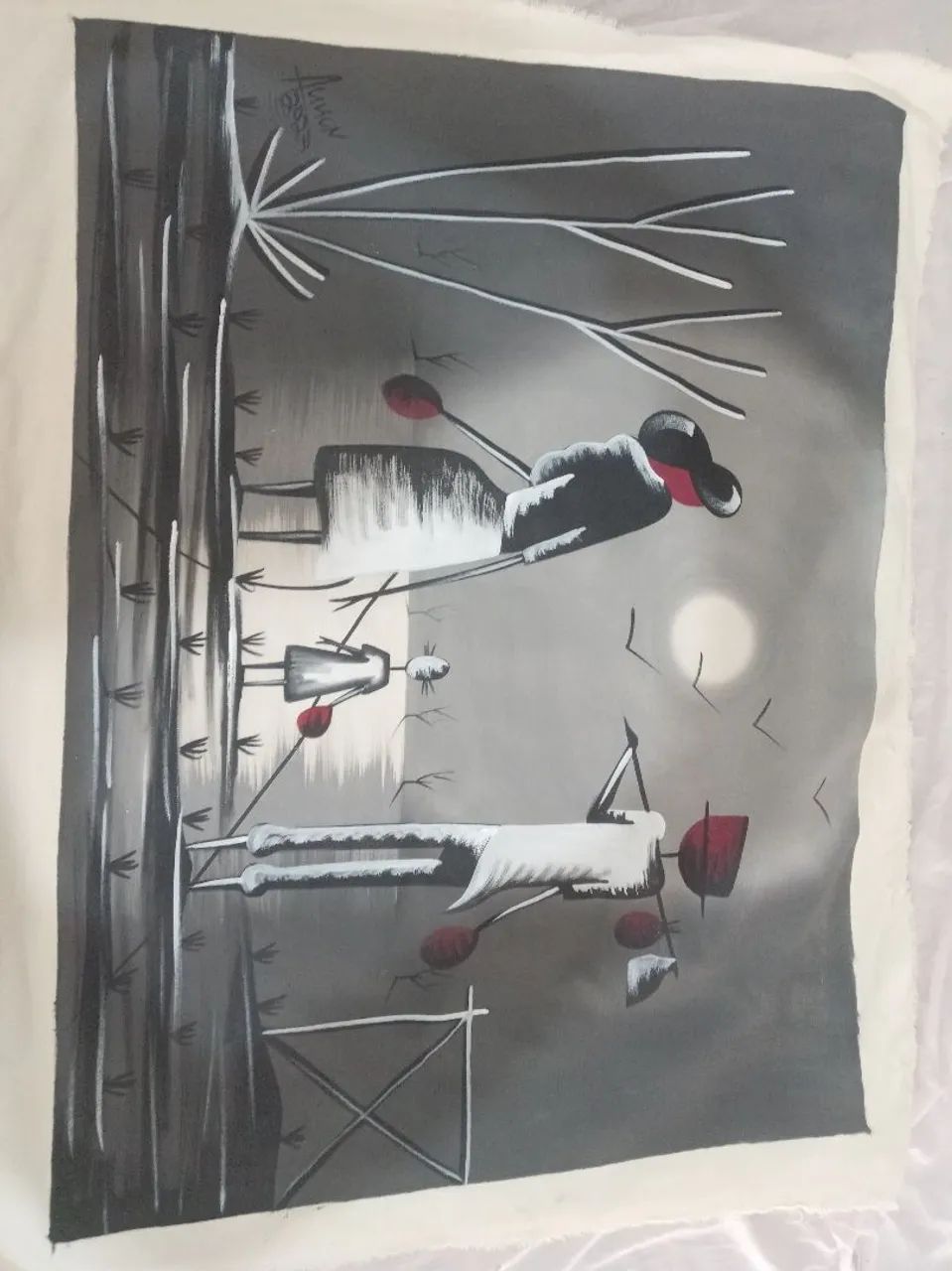 Pinturas em tecidos para fazer belos quadros - Foto 2