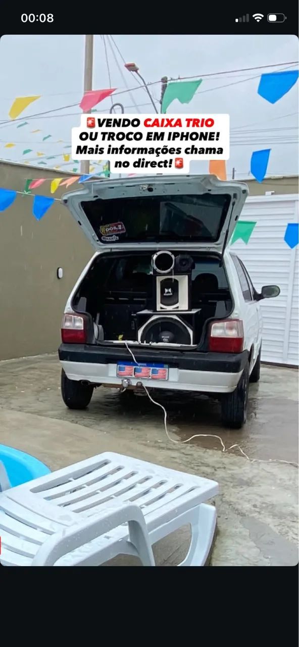 VENDO OU TROCO CAIXA TRIO