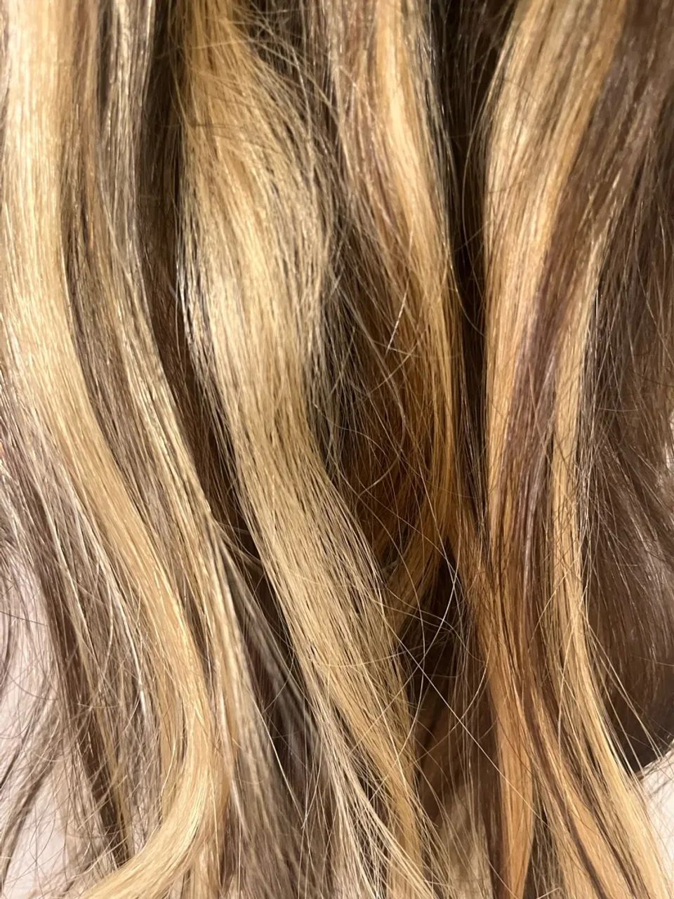 Cabelo 100% humano do sul com mechas  - Foto 4