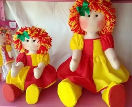 Vendo bonecas de pano!!!  - Foto 4