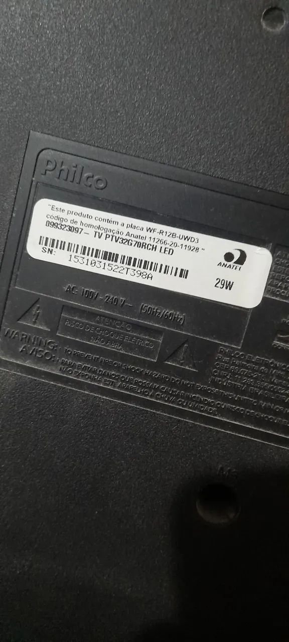 Tv smart philco 32 com defeito. - Foto 4