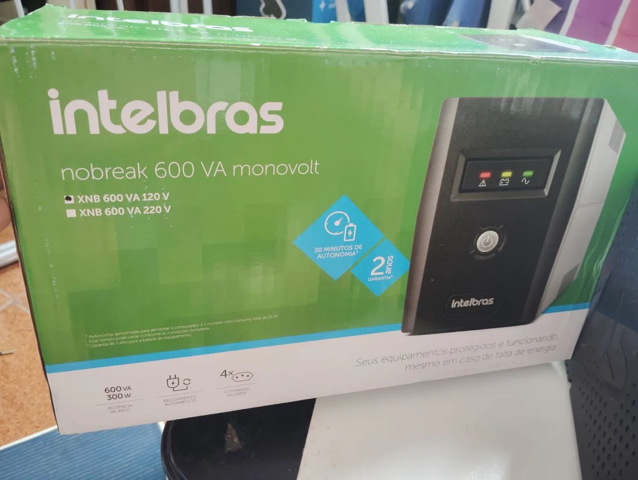 Nobreak SMS 600VA Intelbras  - Foto 4