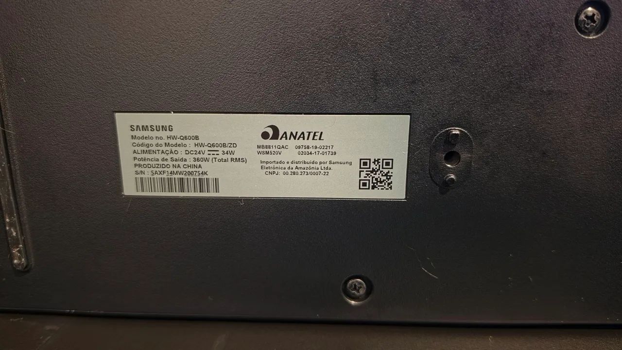 Soudbarbar Samsung Q600B + Subwoofer - Foto 4