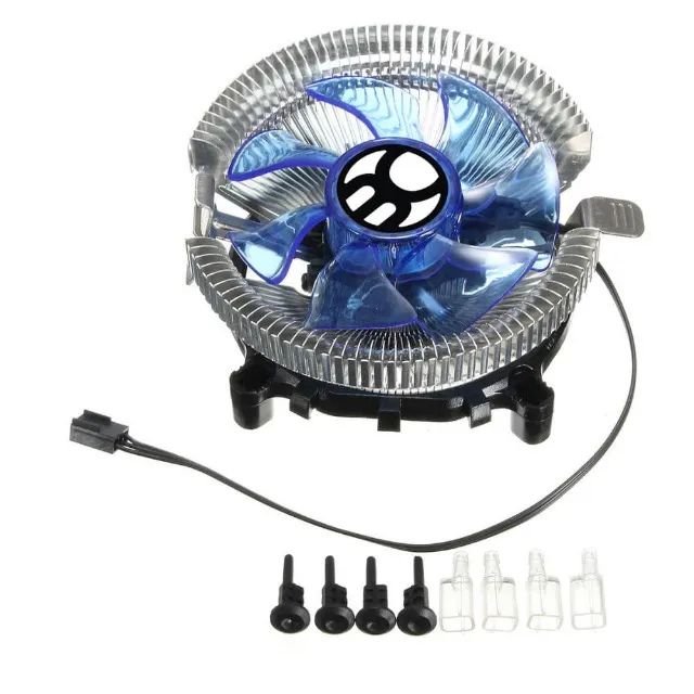 Cooler Universal Intel e Amd 65w Tdp Breeze V2 - Bluecase *ENTREGA GRÁTIS* - Foto 3