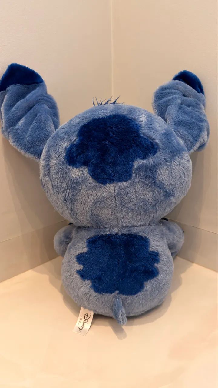 Pelúcia Grande Stitch Azul Disney Original  - Foto 2