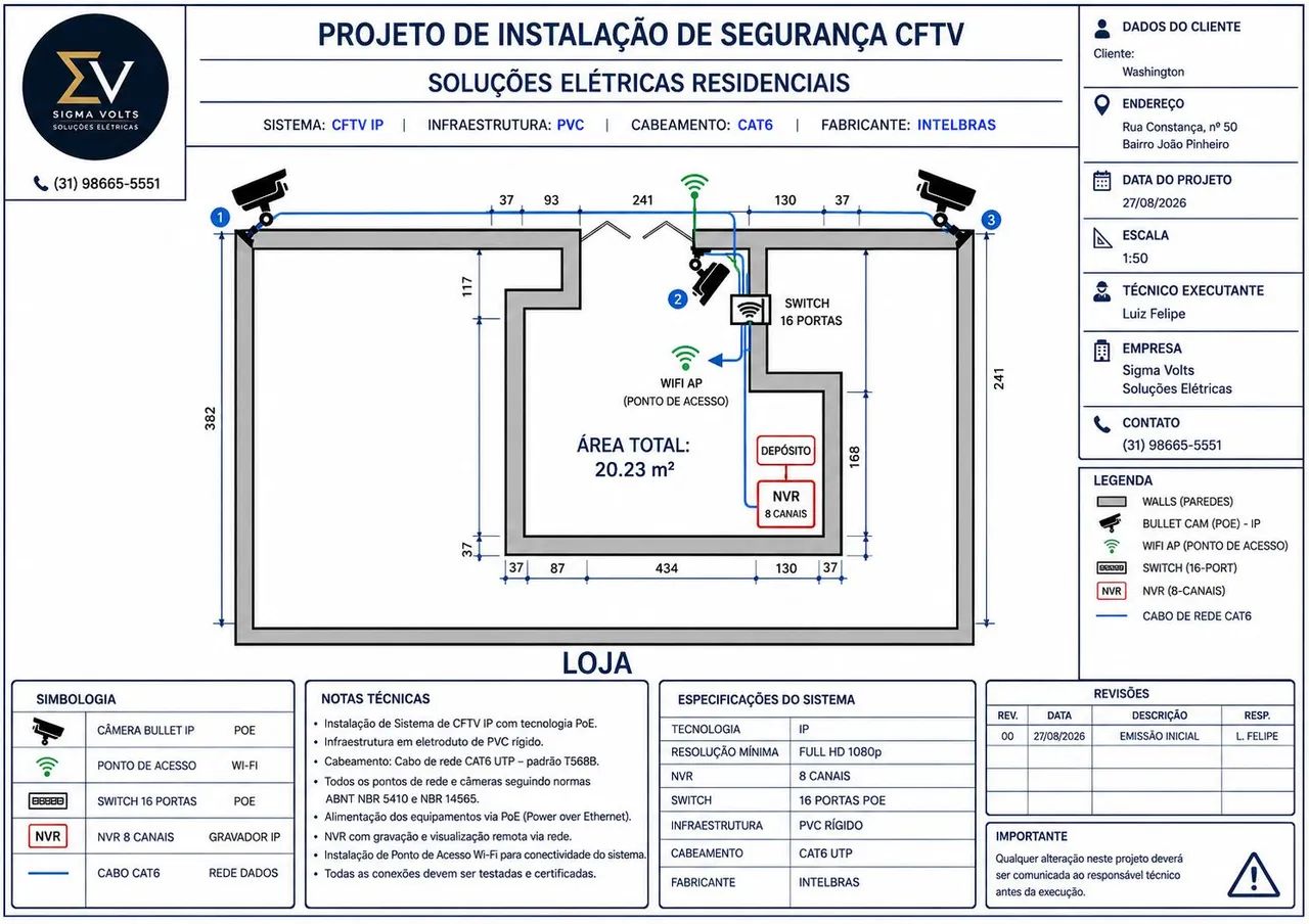 Projetos de instalação  - Foto 4