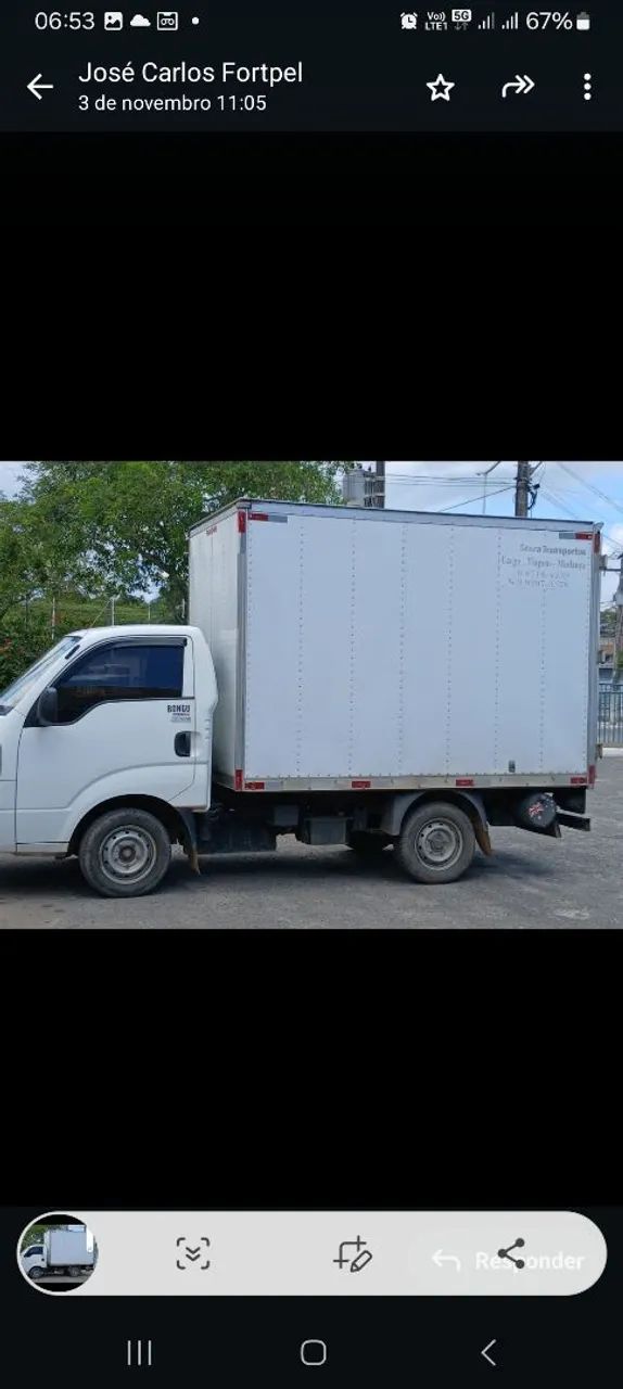 Faço carretos e mudanças 