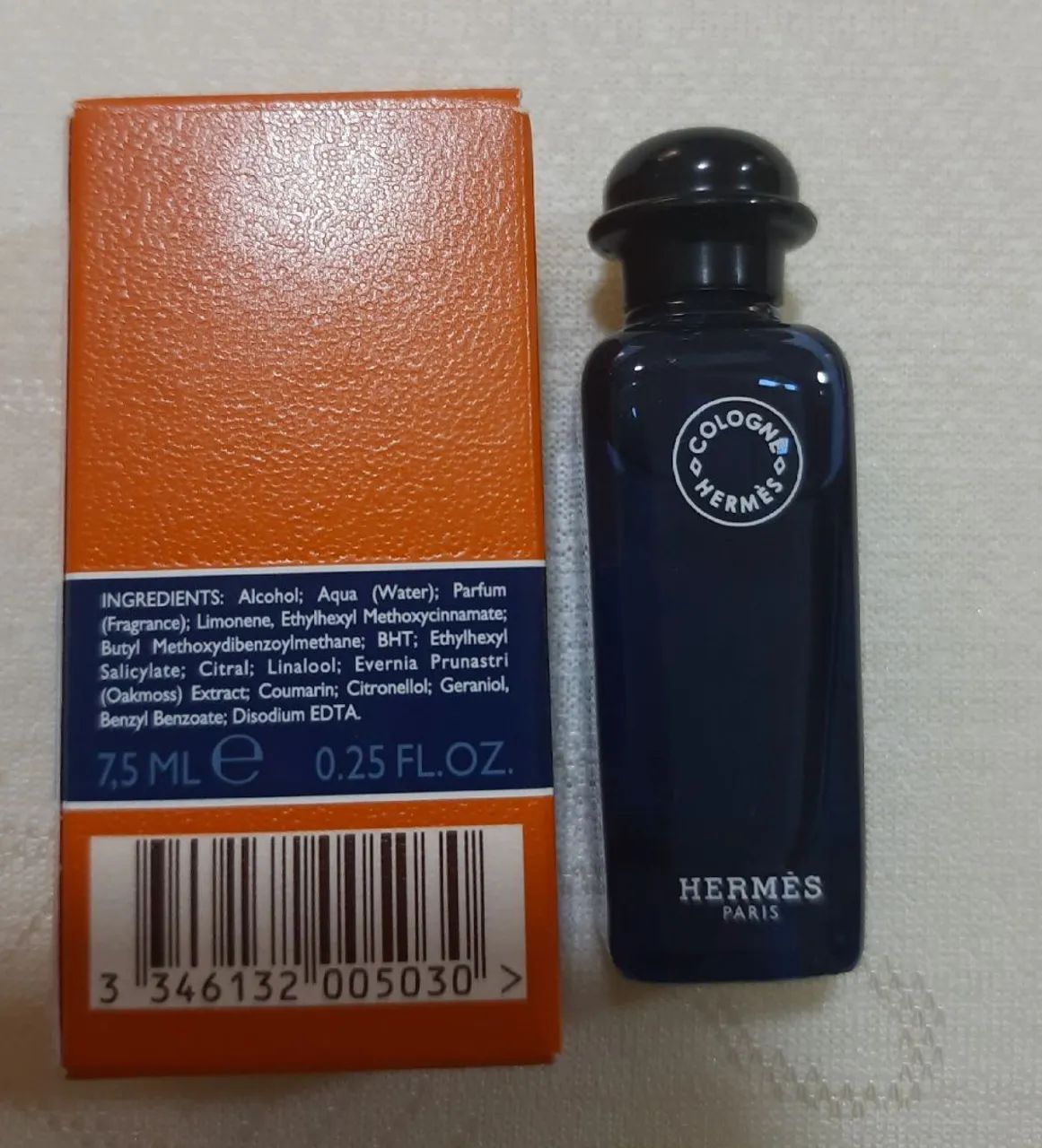 Miniatura Hermès Eau de Citron Noir Eau de Cologne 7,5 - Foto 3