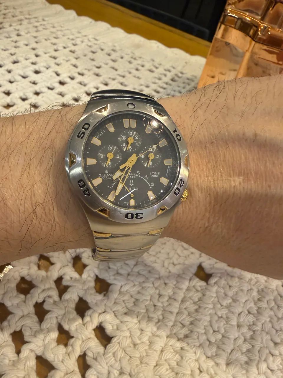 Relógio Bulova Millennia 96G13 lindo - Foto 2