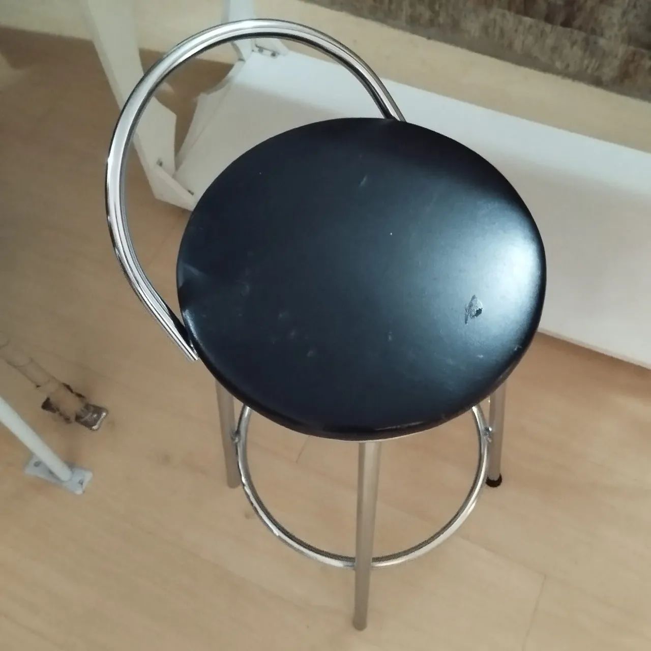 Banqueta para balcão cromada - Foto 2