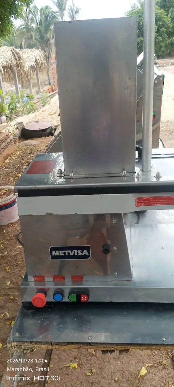 fatiador de queijo Metvisa automática