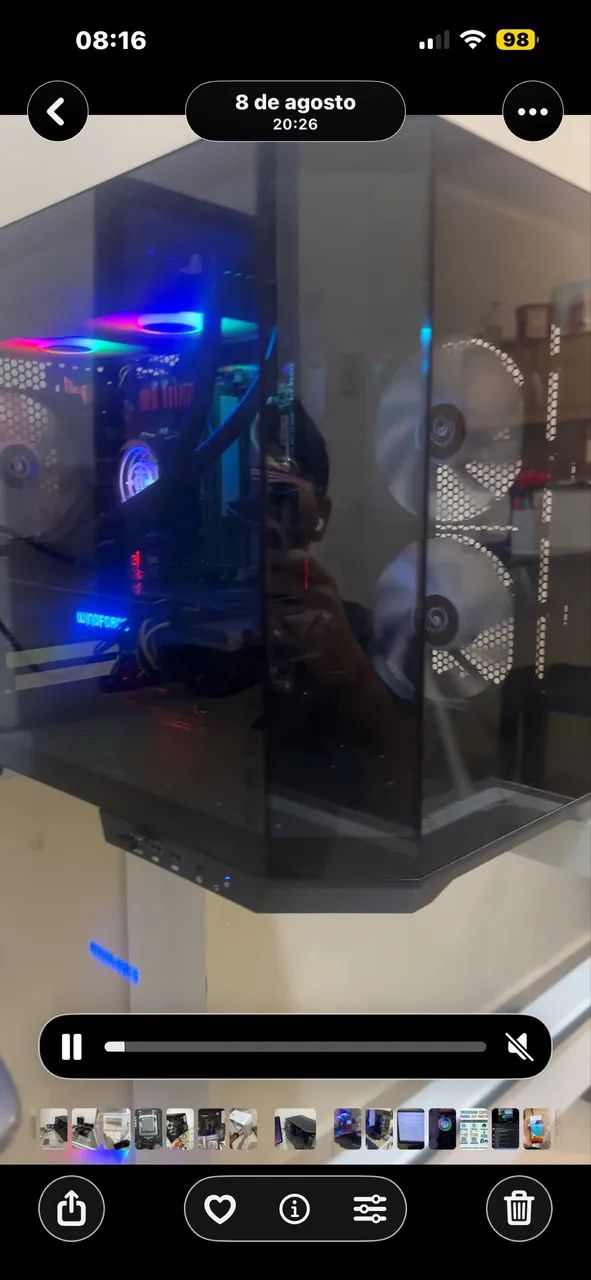 Pc gamer troco por ps5  - Foto 5