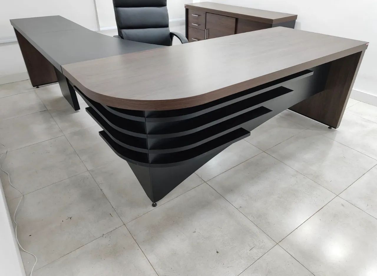 Mesa Presidente Premium + Móvel Auxiliar Executivo | Estado de Zero - Foto 4