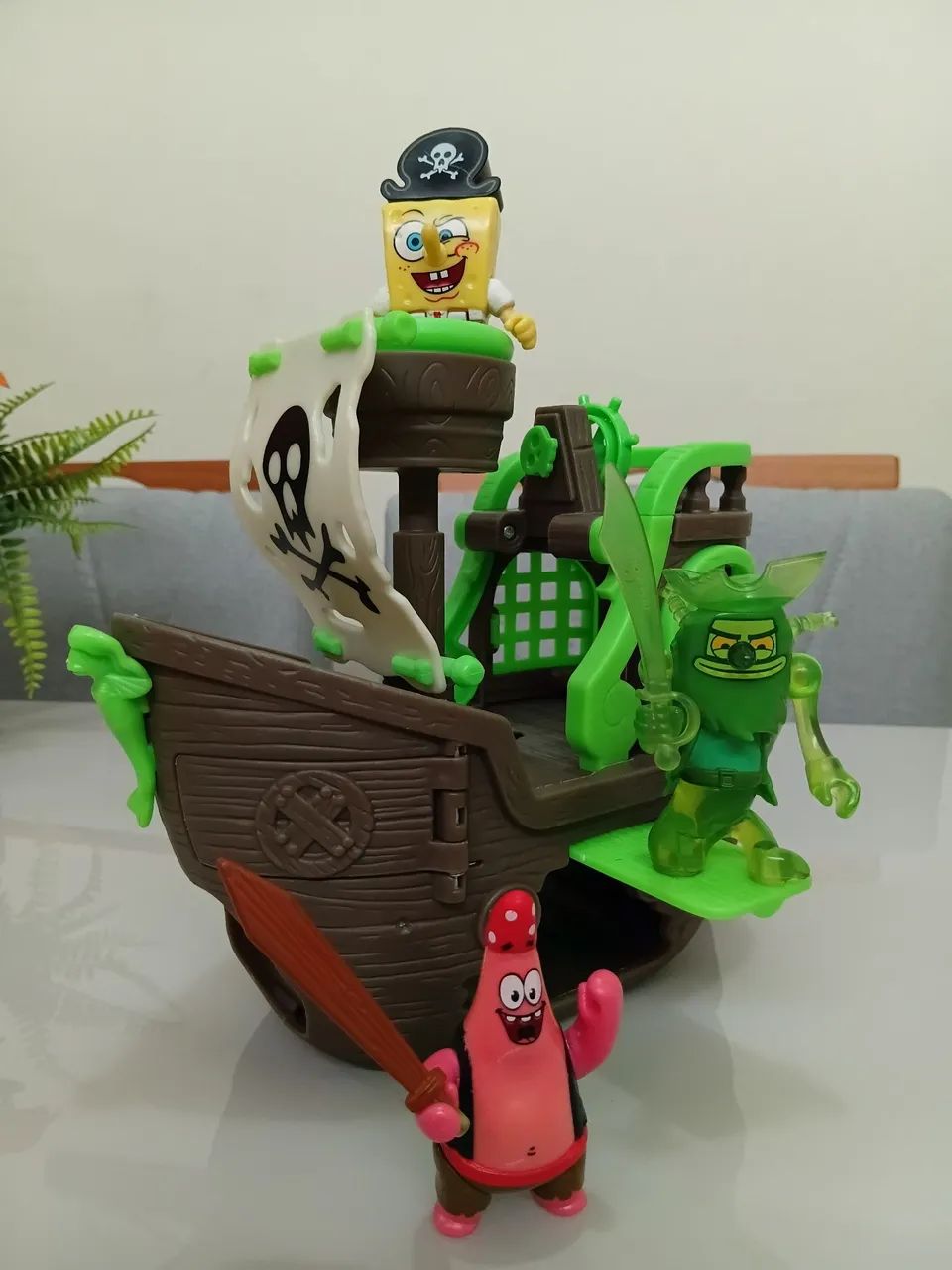 barco holandês voador bob esponja imaginext - Foto 4
