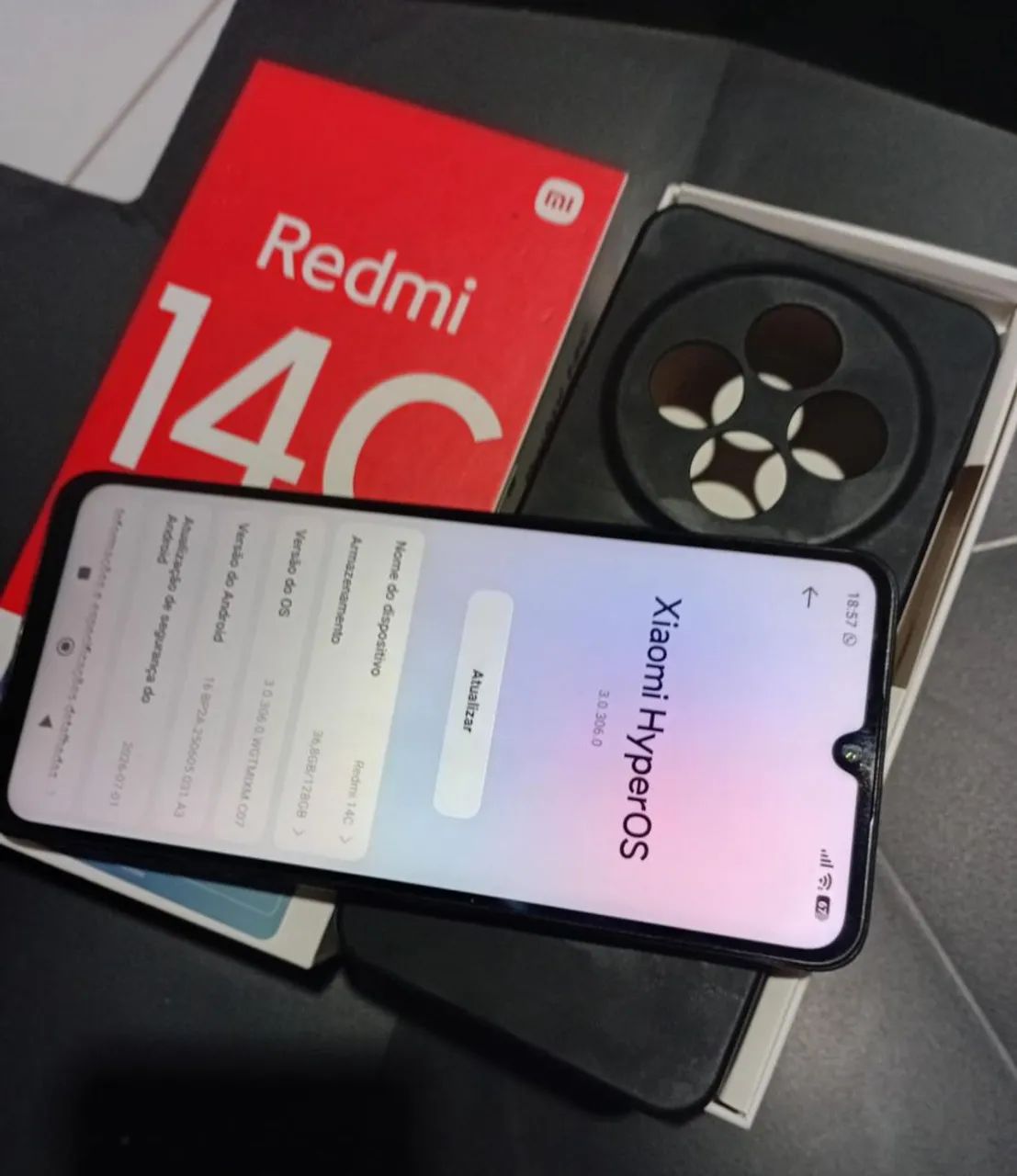 VENDO REDMI 14C 128GB 6RAM CELULAR ZERADO  - Foto 4