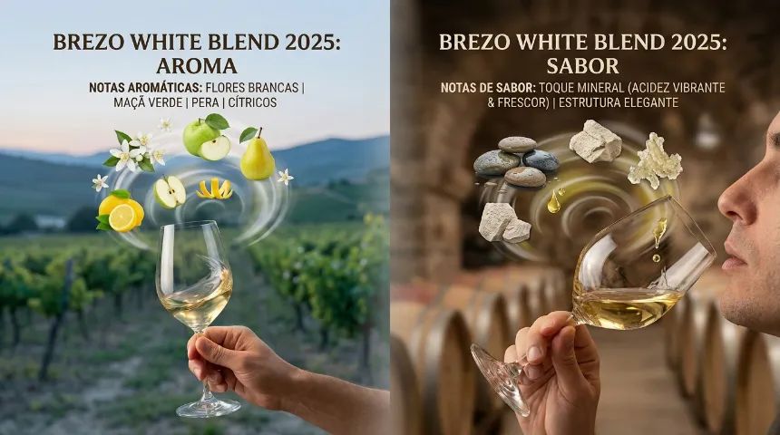 Vinho Brezo White Blende 2025 - Argentina - Foto 3