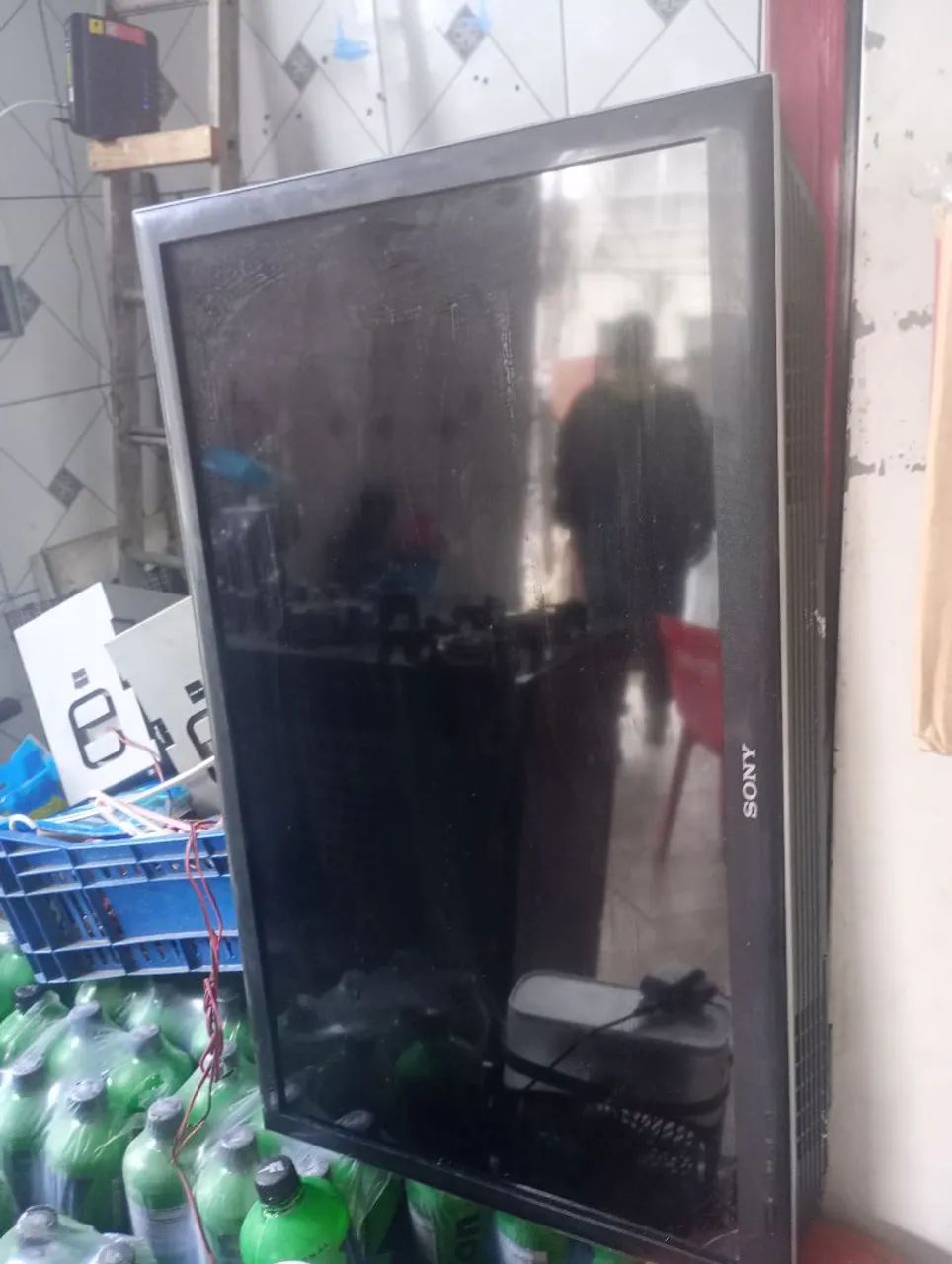 Tv sony 32 polegadas com defeito liga não aparece imagem  - Foto 4