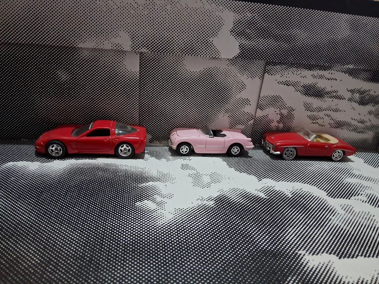 3 miniaturas 1:64 pneus de borracha  - Foto 3