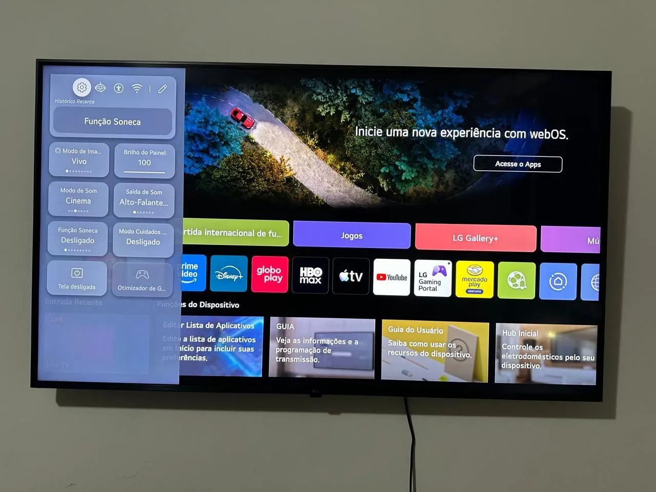 Smart Tv 50 polegadas LG 4K