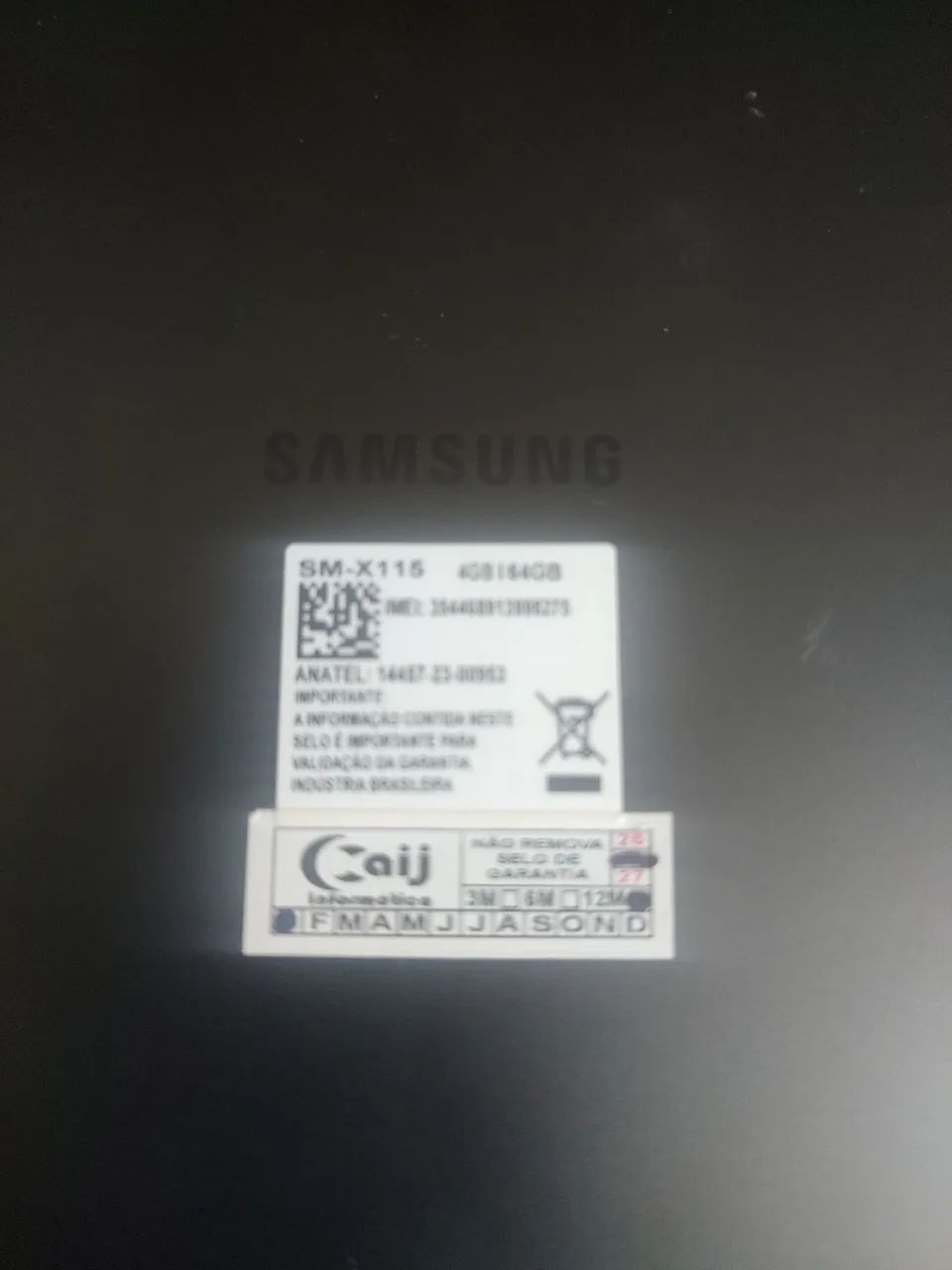 Galaxy tablet Samsung A9 4G(SM.X115) ANDROID 16 E NOTA FISCAL  - Foto 2