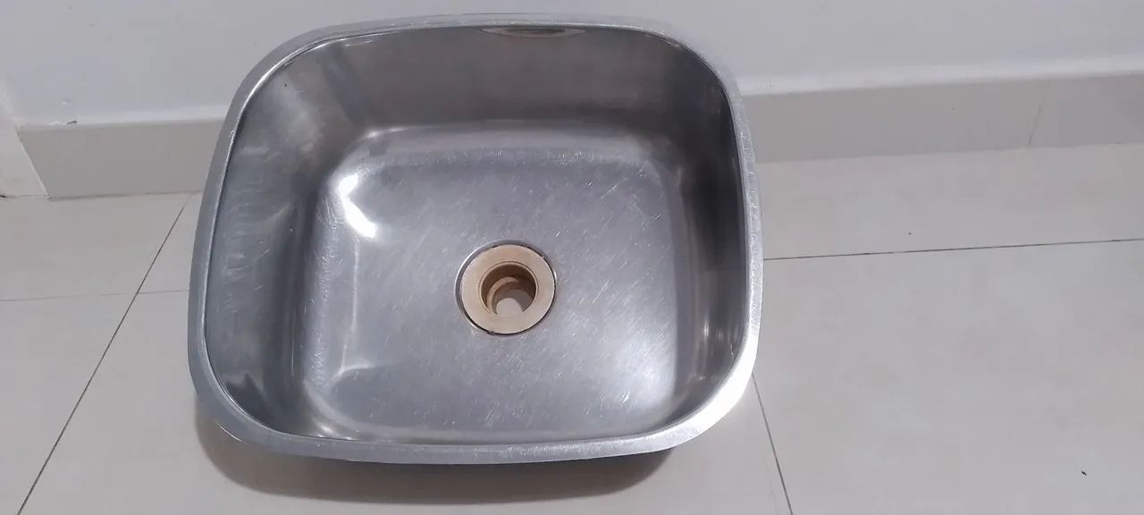 Cuba pia inox 