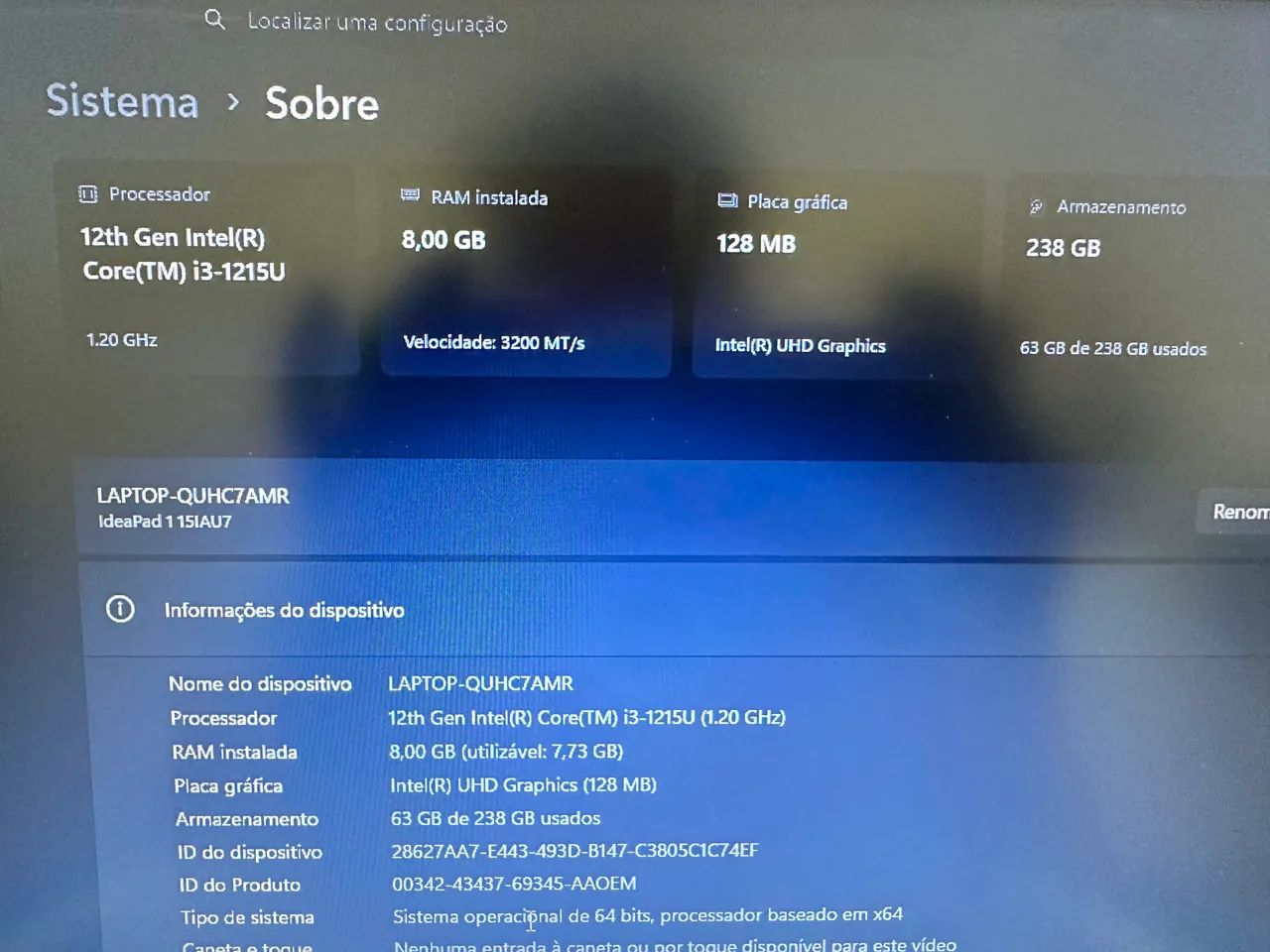 Notebook Lenovo i3 de 12 Geração  - Foto 5