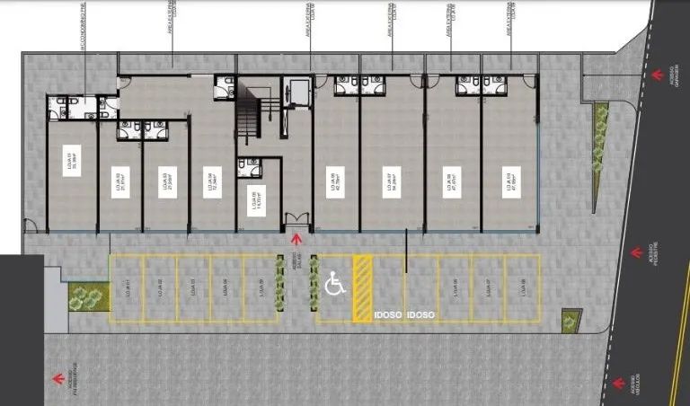 Sala à venda, 50,2 m² por R$ 380.000 - São Pedro - Juiz de Fora/MG - Foto 6