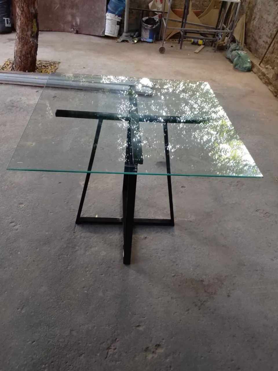 Mesa com vidro temperado  - Foto 3