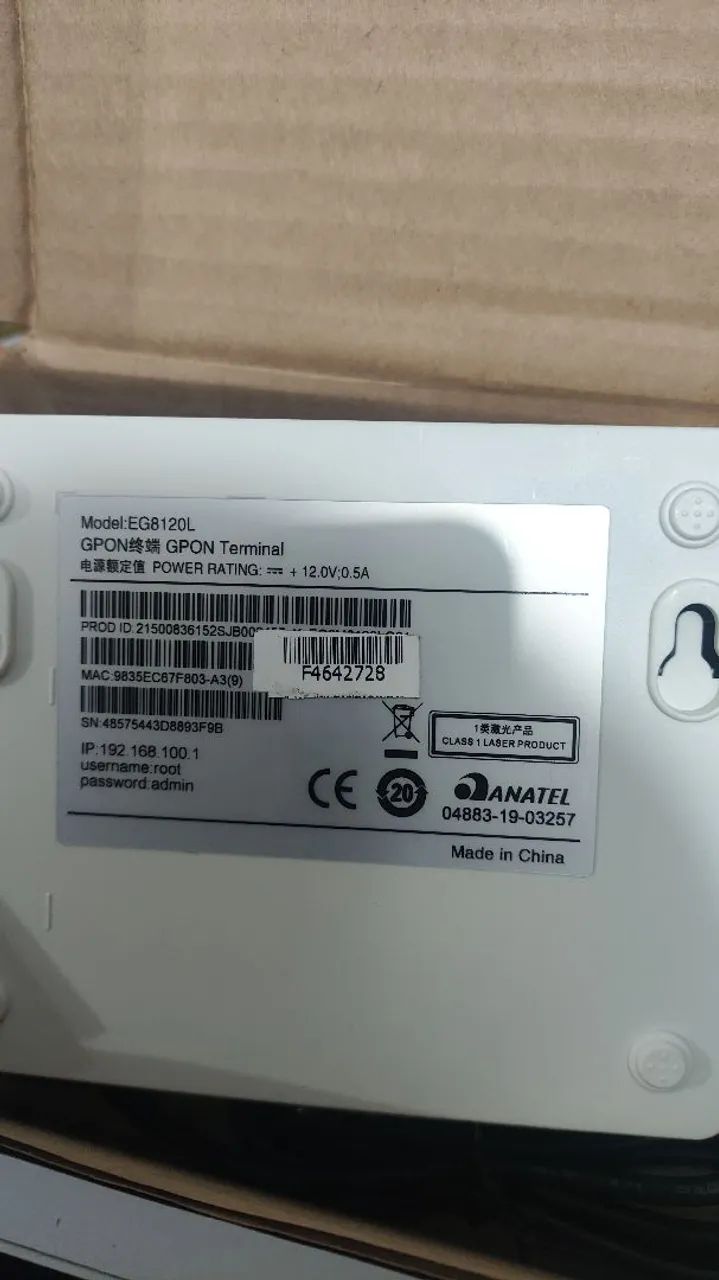 10 ONU Huawei - Foto 2
