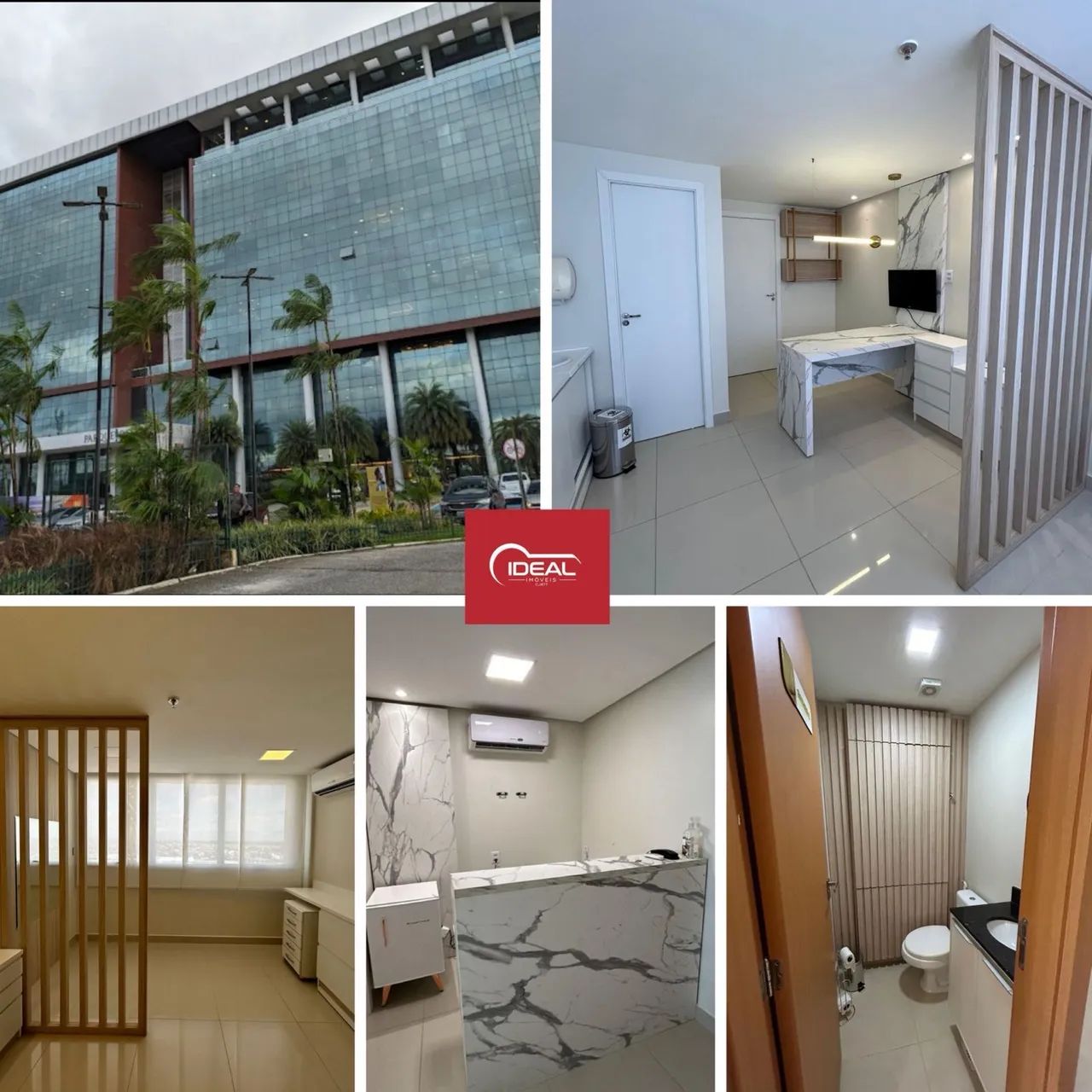 Parque Office semi mobiliada