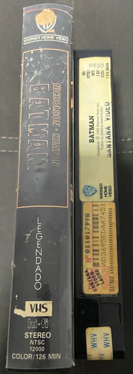 Fita VHS filme Batman  - Foto 5