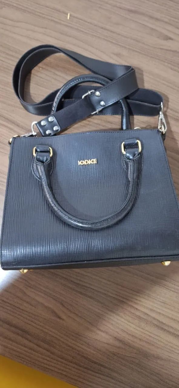 Bolsa Iodice Couro Original