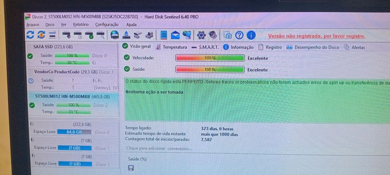 Hd 2.5 500gb 100% - Foto 3