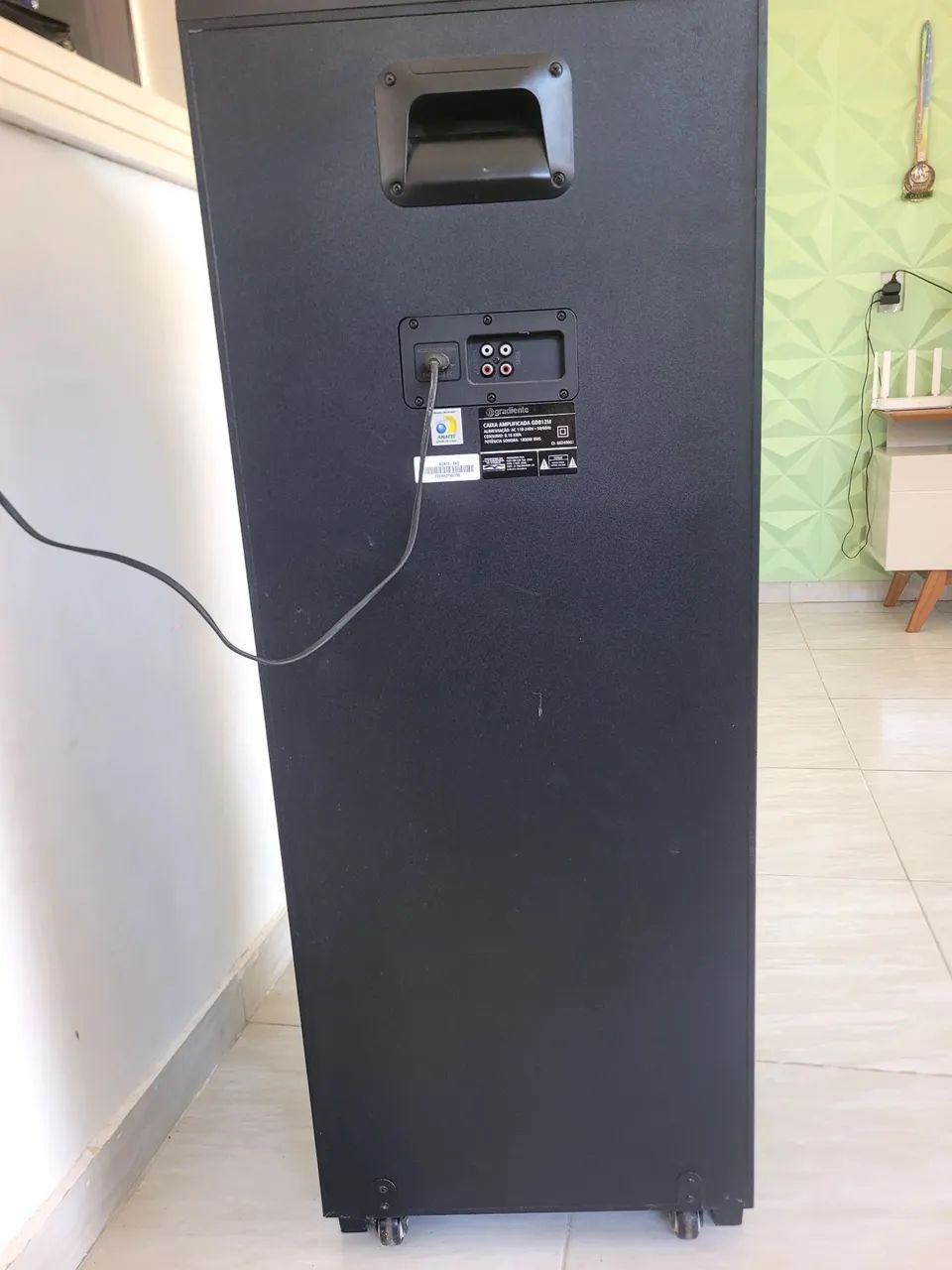 Caixa de som gradiente 1200w zerada - Foto 5