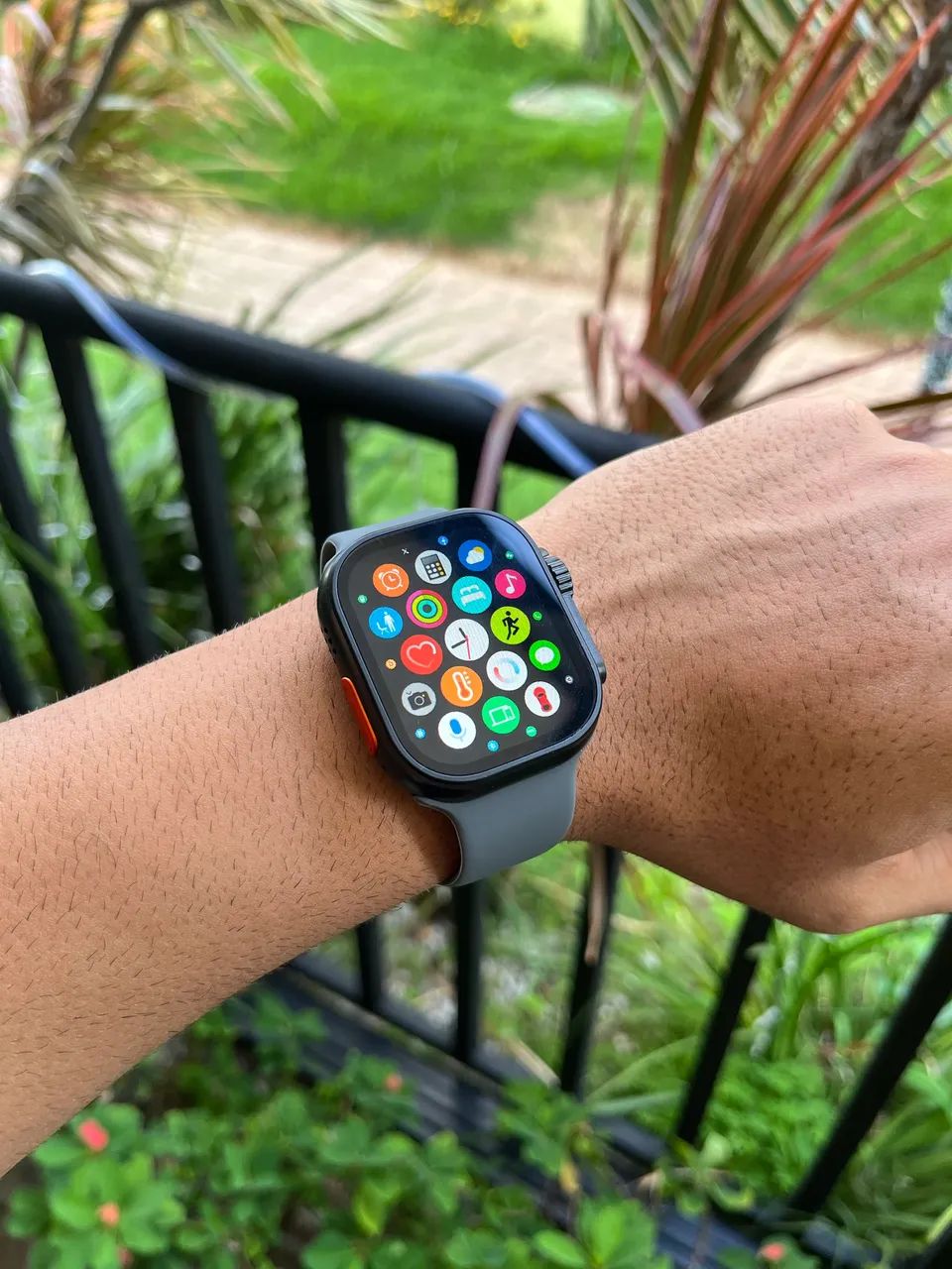 Smartwatch novo N10 ultra 4 pulseiras  - Foto 4