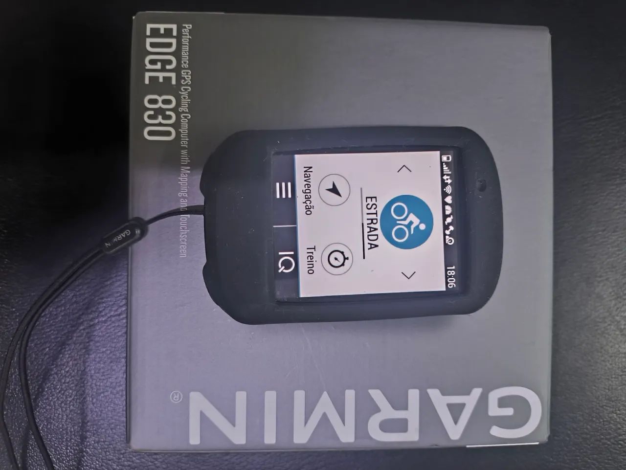 Garmin Edge 830 + Sensor Cadência e Velocidade Garmin - Ciclismo
