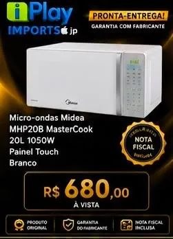 MICRO-ONDAS MIDEA 20L 1050W