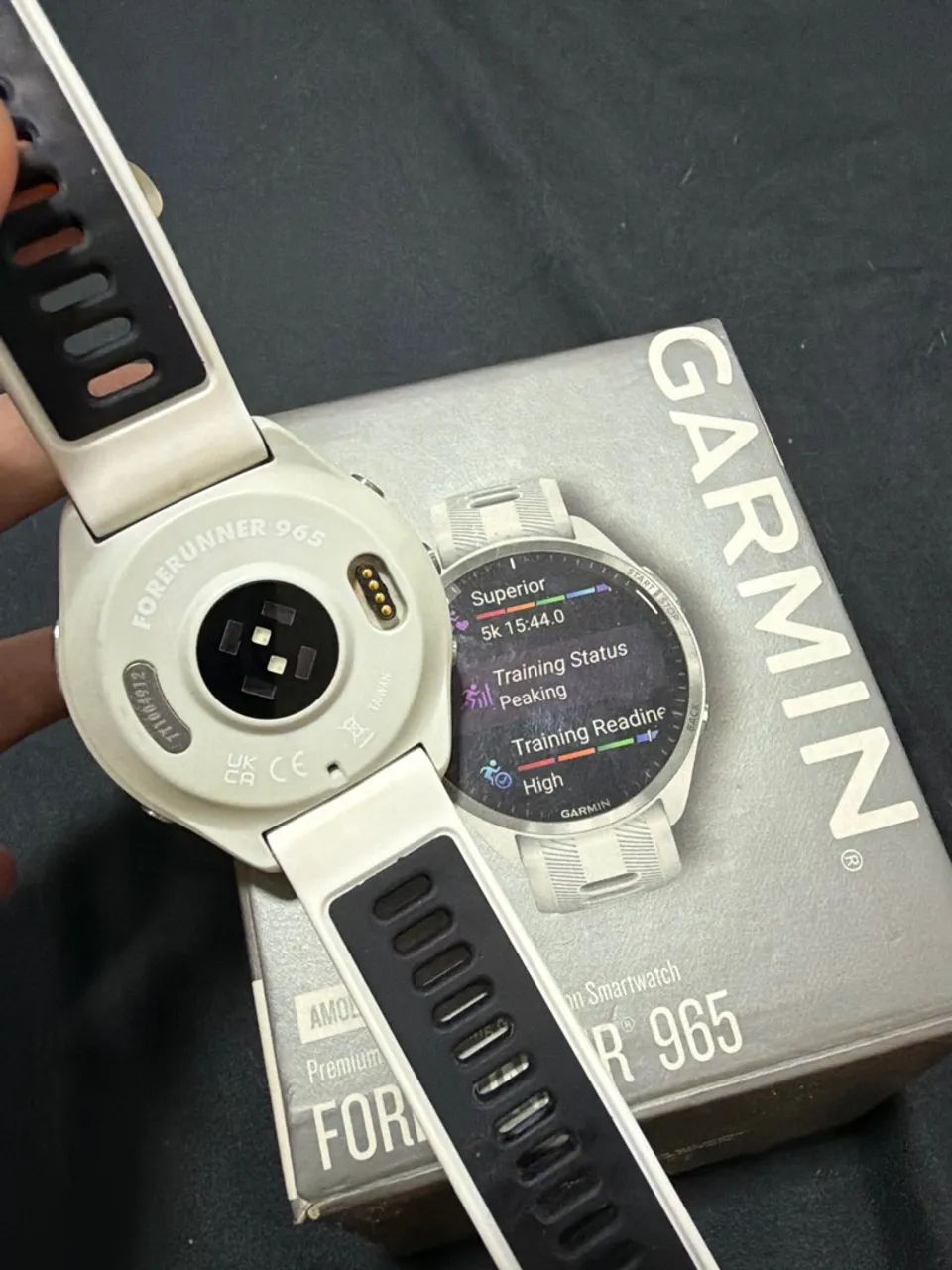Garmin Forerunner 965 Original - Com Caixa | Branco - Foto 4