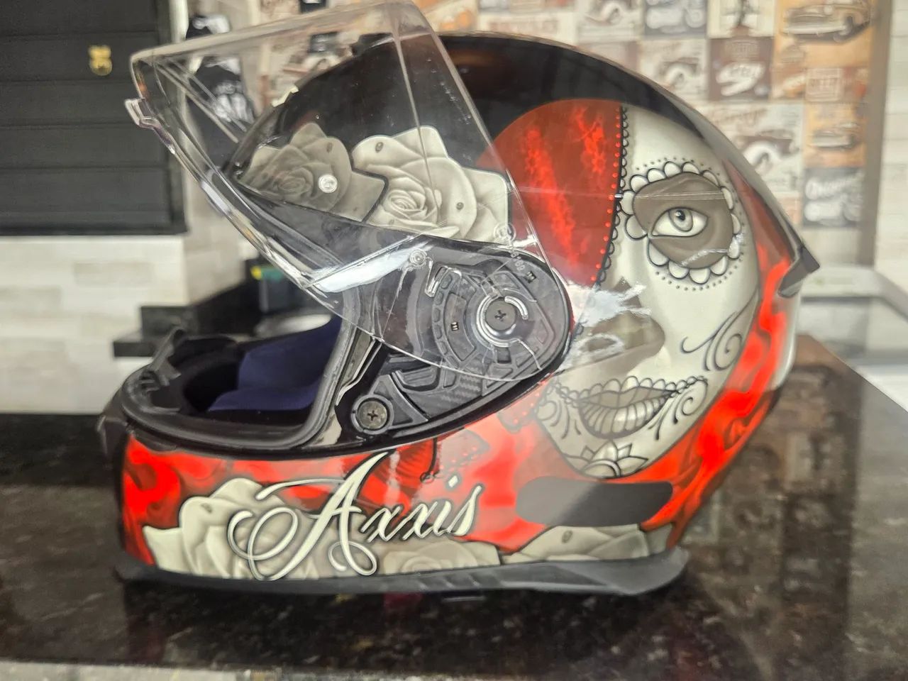 Capacete Axxis 55/56 - Peças para motos - Itaum, Joinville
